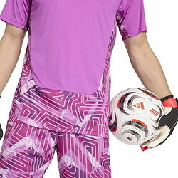 Voorvertoning: Adidas Tiro 26 Competition Keepershirt Korte Mouw Heren - Roze