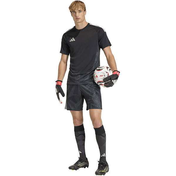 Adidas Tiro 26 Competition Keepershirt Korte Mouw Heren - Zwart