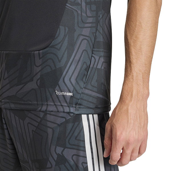 Adidas Tiro 26 Competition Keepershirt Korte Mouw Heren - Zwart