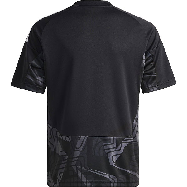 Adidas Tiro 26 Competition Keepershirt Korte Mouw Kinderen - Zwart