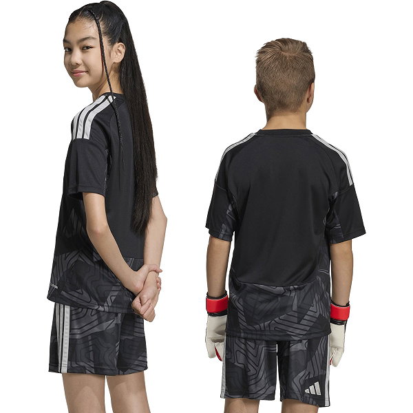 Adidas Tiro 26 Competition Keepershirt Korte Mouw Kinderen - Zwart