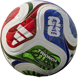 Présentation: Adidas Fifa World Cup 26 Trionda Competition Ballon De Compétition Et D'entraînement - Rouge / Royal / Vert / Blanc
