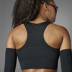 Présentation: Adidas Adizero Essentials Aeroready Crop Débardeur Femmes - Noir