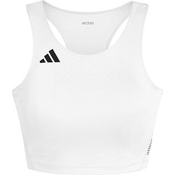 Présentation: Adidas Adizero Essentials Aeroready Crop Débardeur Femmes - Blanc