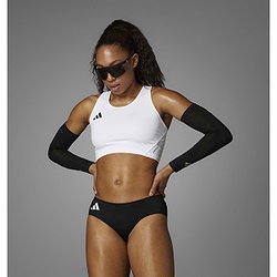 Présentation: Adidas Adizero Essentials Aeroready Crop Débardeur Femmes - Blanc