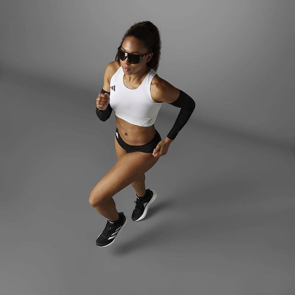 Adidas Adizero Essentials Aeroready Crop Débardeur Femmes - Blanc