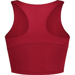 Présentation: Adidas Adizero Essentials Aeroready Crop Débardeur Femmes - Rouge / Blanc
