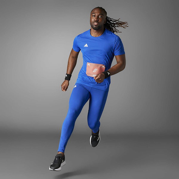Adidas Adizero Essentials Aeroready Laufleggings Herren - Royal