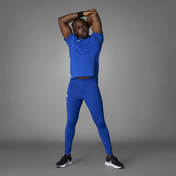 Adidas Adizero Essentials Aeroready Laufleggings Herren - Royal