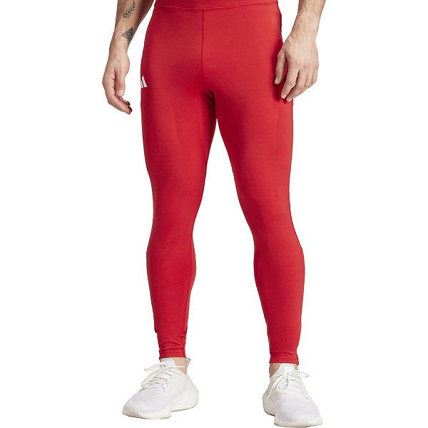 Adidas Adizero Essentials Aeroready Legging De Running Hommes - Rouge