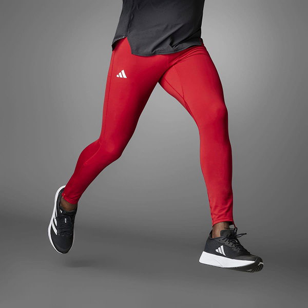 Adidas Adizero Essentials Aeroready Legging De Running Hommes - Rouge