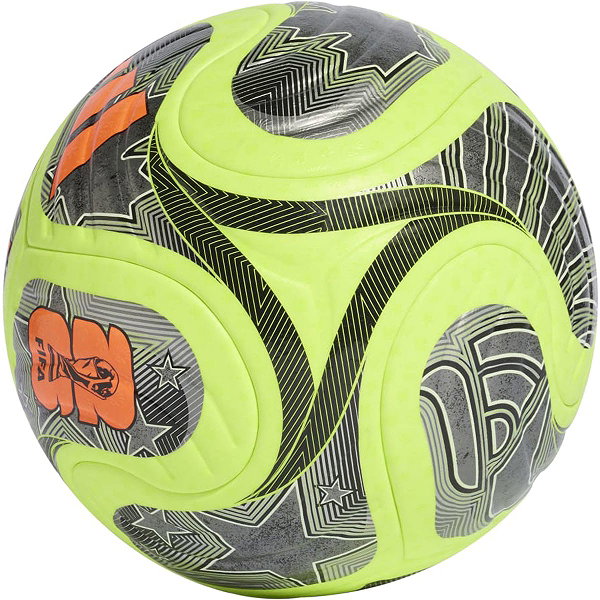 Adidas Fifa World Cup 26 Trionda Pro Winter Ballon De Compétition - Lucid Green / Noir / Argent
