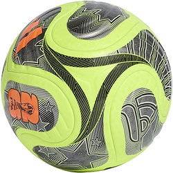 Présentation: Adidas Fifa World Cup 26 Trionda Pro Winter Ballon De Compétition - Lucid Green / Noir / Argent