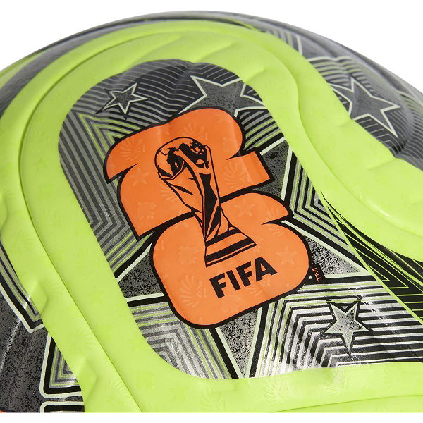 Adidas Fifa World Cup 26 Trionda Pro Winter Ballon De Compétition - Lucid Green / Noir / Argent
