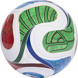 Présentation: Adidas Fifa World Cup 26 Trionda League Ballon De Compétition Et D'entraînement - Rouge / Royal / Vert / Noir / Blanc