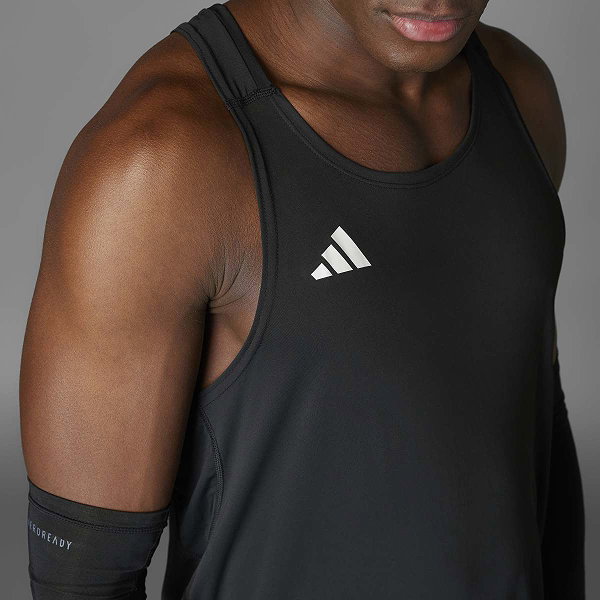 Adidas Adizero Essentials Aeroready Debardeur Running Hommes - Noir