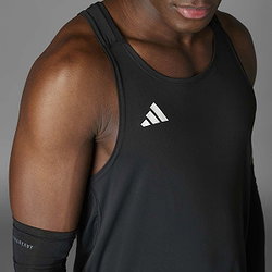 Présentation: Adidas Adizero Essentials Aeroready Debardeur Running Hommes - Noir