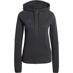 Adidas Tiro Travel Sweater Met Kap Dames - Zwart