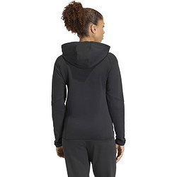 Voorvertoning: Adidas Tiro Travel Sweater Met Kap Dames - Zwart