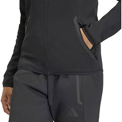 Voorvertoning: Adidas Tiro Travel Sweater Met Kap Dames - Zwart