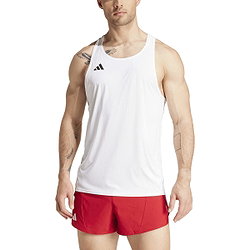 Voorvertoning: Adidas Adizero Essentials Aeroready Hardloopsinglet Heren - Wit