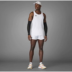 Voorvertoning: Adidas Adizero Essentials Aeroready Hardloopsinglet Heren - Wit