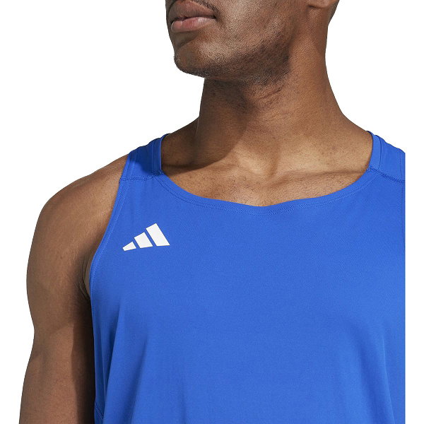 Adidas Adizero Essentials Aeroready Hardloopsinglet Heren - Royal