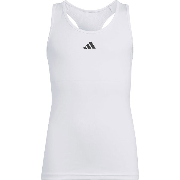 Adidas Techfit Running Singlet Enfants - Blanc