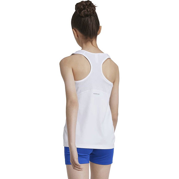 Adidas Techfit Running Singlet Enfants - Blanc