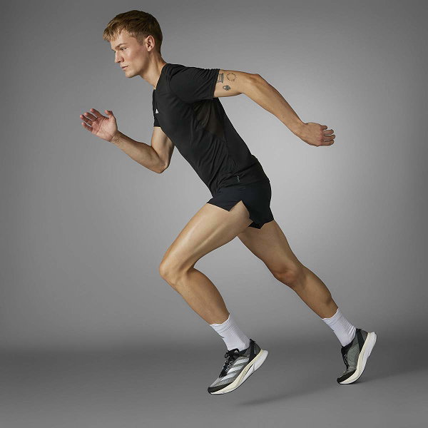 Adidas Adizero Essentials Running Shorts Herren - Schwarz