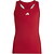 Adidas Techfit Running Singlet Enfants - Rouge / Blanc