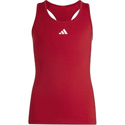 Adidas Techfit Running Singlet Kinderen - Rood / Wit