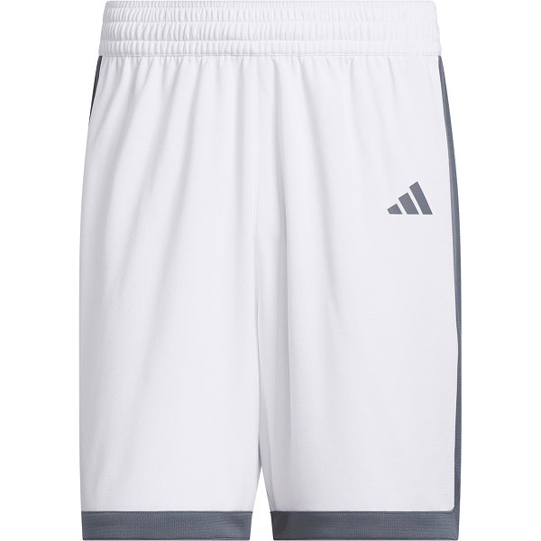 Adidas Pulse Speed Short De Basketball Hommes - Blanc / Gris
