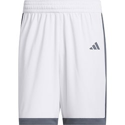 Adidas Pulse Speed Basketballshort Herren - Weiß / Grau