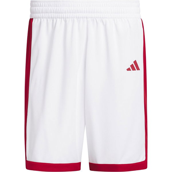 Adidas Pulse Speed Short De Basketball Hommes - Blanc / Rouge