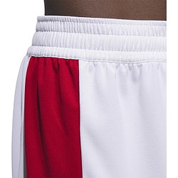 Présentation: Adidas Pulse Speed Short De Basketball Hommes - Blanc / Rouge
