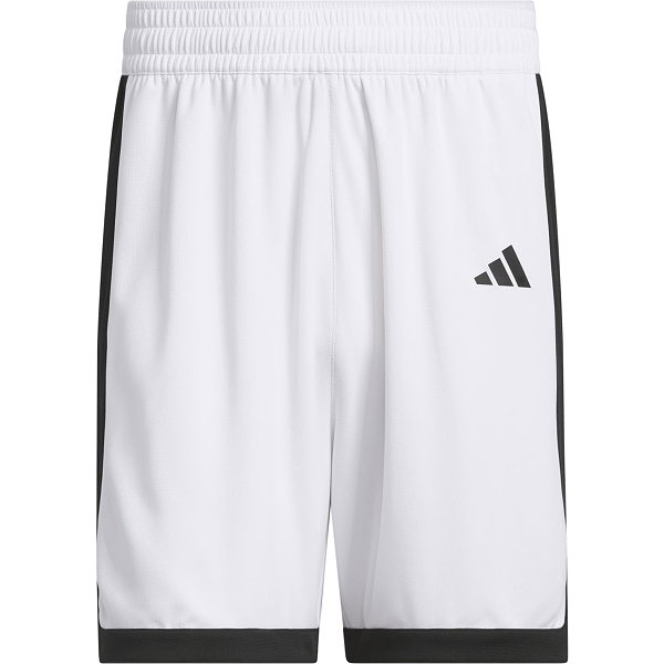 Adidas Pulse Speed Short De Basketball Hommes - Blanc / Noir