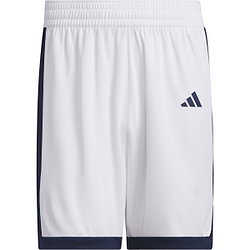 Voorvertoning: Adidas Pulse Speed Basketbalshort Heren - Wit / Marine