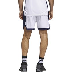 Voorvertoning: Adidas Pulse Speed Basketbalshort Heren - Wit / Marine