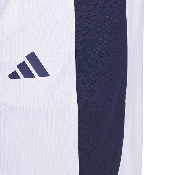Adidas Pulse Speed Basketbalshort Heren - Wit / Marine