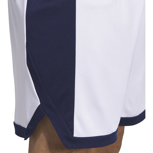 Adidas Pulse Speed Basketbalshort Heren - Wit / Marine