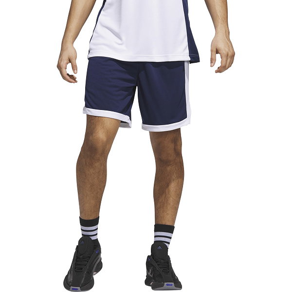 Adidas Pulse Speed Basketballshort Herren - Marine / Weiß