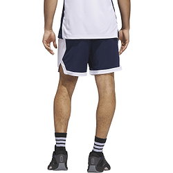 Vorschau: Adidas Pulse Speed Basketballshort Herren - Marine / Weiß