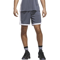 Vorschau: Adidas Pulse Speed Basketballshort Herren - Grau