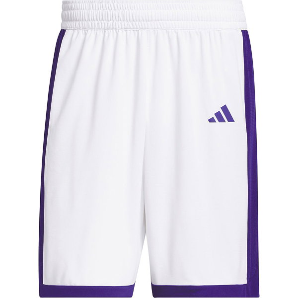 Adidas Pulse Speed Short De Basketball Hommes - Blanc / Mauve