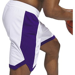 Présentation: Adidas Pulse Speed Short De Basketball Hommes - Blanc / Mauve