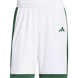 Adidas Pulse Speed Basketballshort Herren - Weiß / Grün