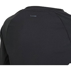 Voorvertoning: Adidas Hilo Long Sleeve Volleybalshirt Kinderen - Zwart