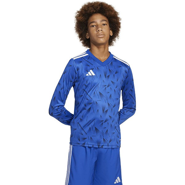 Adidas Team Icon 25 Voetbalshirt Lange Mouw Kinderen - Royal