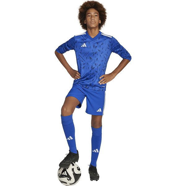 Adidas Team Icon 25 Voetbalshirt Lange Mouw Kinderen - Royal